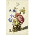 thumbnail image 2 of Vintage Apple Collection 11x14 Gold Ornate Wood Framed with Double Matting Museum Art Print Titled - Flowers Six, 2 of 4