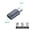 GREY, variant on USB C To Lightning Adapter (Audio Only, No Charging), Type-C Female To Lightning Male Converter For Headphones/EarPods – Compatible With MacBook, IPad Pro, USB-C Phones & Tablets