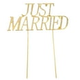 thumbnail image 1 of Cristal Bling MARRIED Cake Topper Pastel De, 1 of 6