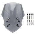 thumbnail image 2 of Deflectores de parabrisas delantero Cola Accesorios de motocicleta 14-20 gris, 2 of 4