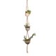 thumbnail image 1 of Soporte para macetas Cuerda colgante Plantas tejidas a mano Cesta colgante Bolsa de red Suministro de jardín Bohe Colgador de plantas Yuarrent JJ18383-05, 1 of 6