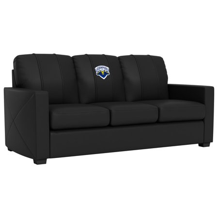 Silver Sofa with Nashville Stampede Primary Logo