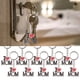 thumbnail image 1 of Llavero Juego De 10 Llaveros De aleación Con Forma De Corazón Con Colgante De Metal De Diseño Familiar Para Llaves Y Decoración De Bolsos, Paquete Múltiple De Llaveros Para, 1 of 7