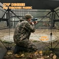 thumbnail image 2 of GIKPAL Portable 2-3 Person 270 Degree See Through Hunting Blind Pop-Up Ground Blind with Tie-downs & Carrying Bag for Deer, Duck and Turkey Hunting, 2 of 9