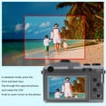 thumbnail image 4 of Cámara de Vídeo 4K Cámara Digital con Enfoque Automático 4K Y Vlogging de 48Mp. Cámara Digital Portátil con Flash Incorporado Y Botón de Rotación Cámara de Vídeo Digital, 4 of 9