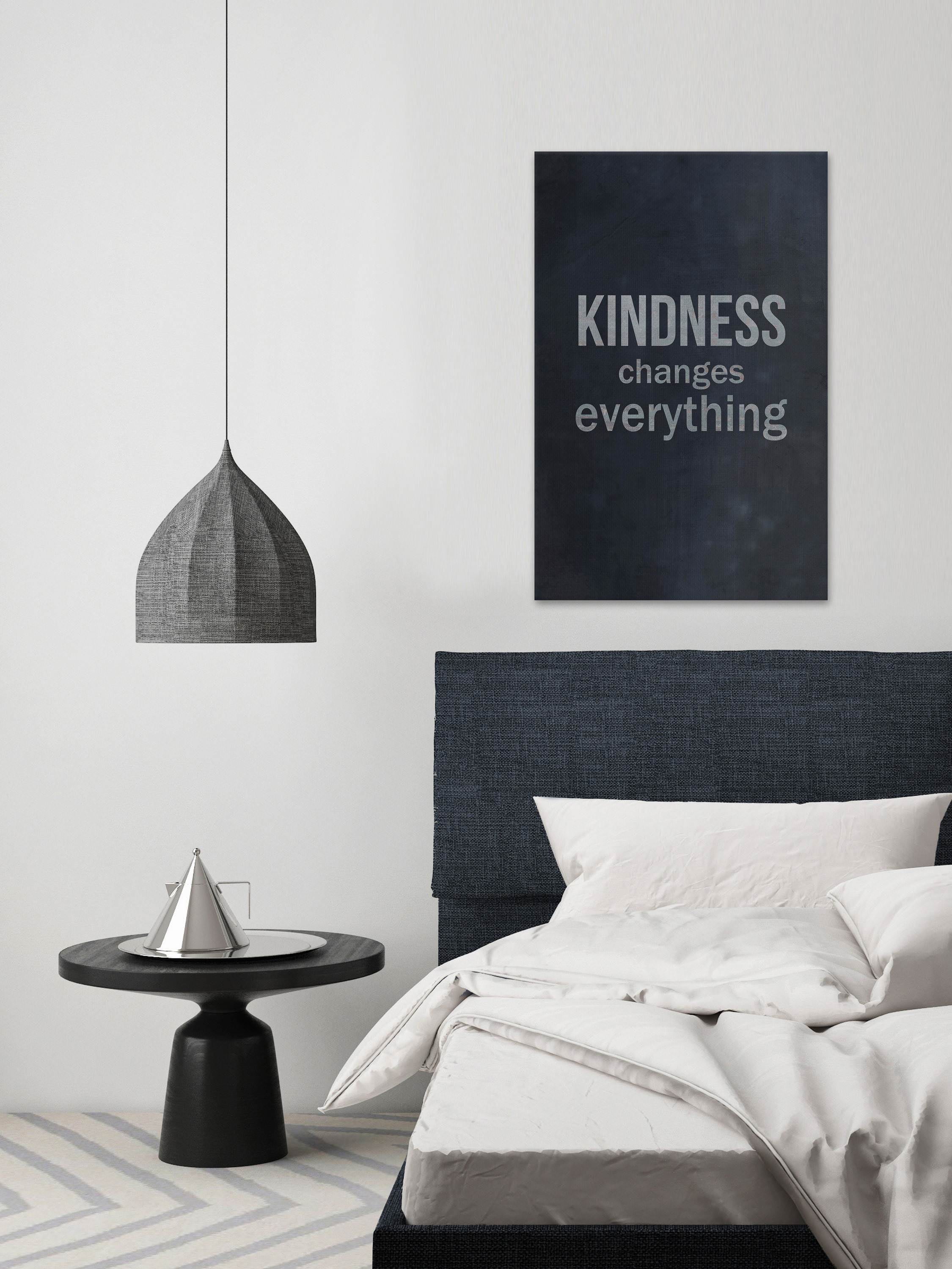 Kindness Changes Everything Painting Print on Wrapped Canvas