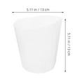 thumbnail image 2 of SEWACC 10pcs Clear Pots Transparent Nursery Pots for Monitoring Root Growth in Plants, 2 of 8
