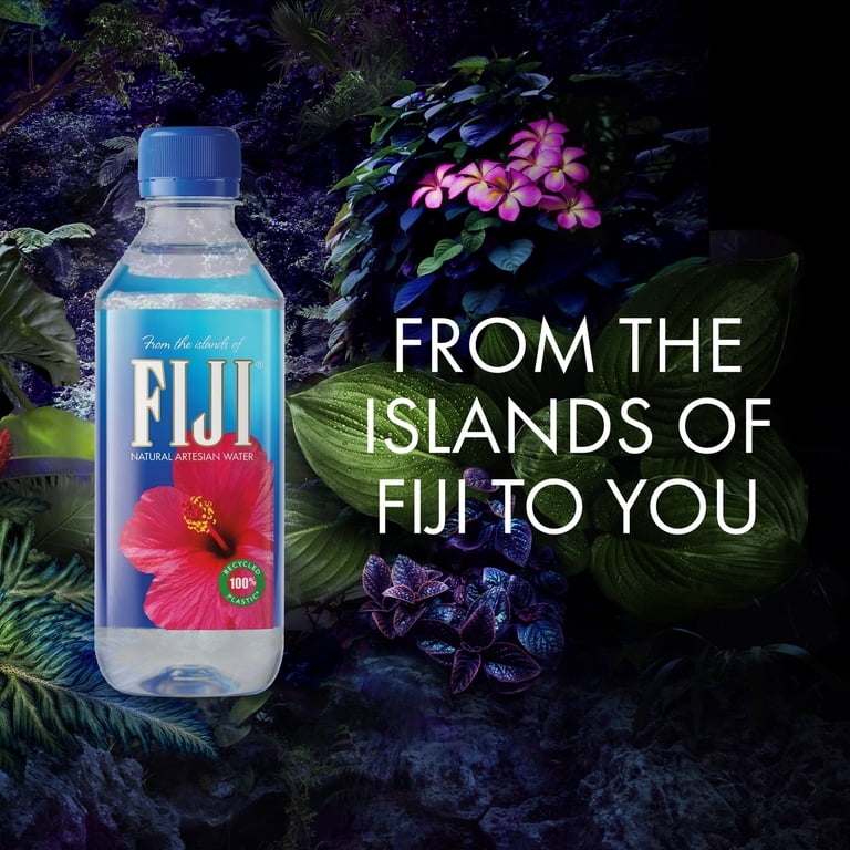 FIJI Natural Artesian Bottled Water, 330 mL Bottles, 24 Pack photo 5