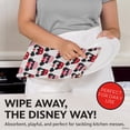 thumbnail image 2 of Juego De Toallas De Cocina Disney – Paquete De 2 Toallas De Cocina 100% Algodón – 16.0 X 26.0 In Suaves Y Absorbentes – Diseños De Mickey Minnie Y Stitch – Durable Lavable A Máquina (Mickey Y Minnie C, 2 of 5
