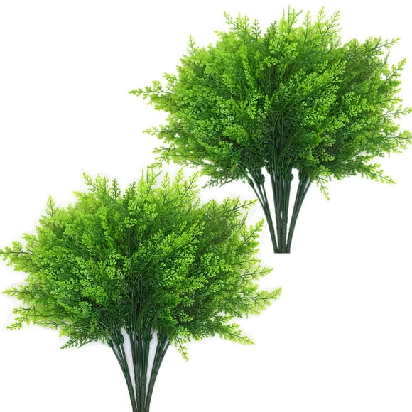 Plantas artificiales CATTREE Boston Fern 35 cm, 8 unidades