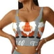 thumbnail image 1 of Balery Hello Fall Gnomes Sujetadores deportivos con espalda cruzada para mujer, acolchados, sin costuras, de alto impacto, ideales para yoga, gimnasio, entrenamiento y fitness.-Large, 1 of 8
