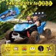 thumbnail image 4 of Akaber 2 Seater Ride On Car for Kids 3-8, 24V Ride on Toy with Remote Control, LED Lights, 4 of 10