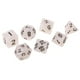 thumbnail image 4 of de D4 D20 de dados de poliédricos de 7 piezas para, 4 of 7