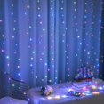 thumbnail image 3 of 2024 Regalos de fiesta de Navidad Cortina de luces LED USB Cadena de luces Control remoto Decoración navideña para el hogar Año Nuevo 2025 Decoración navideña, 3 of 5