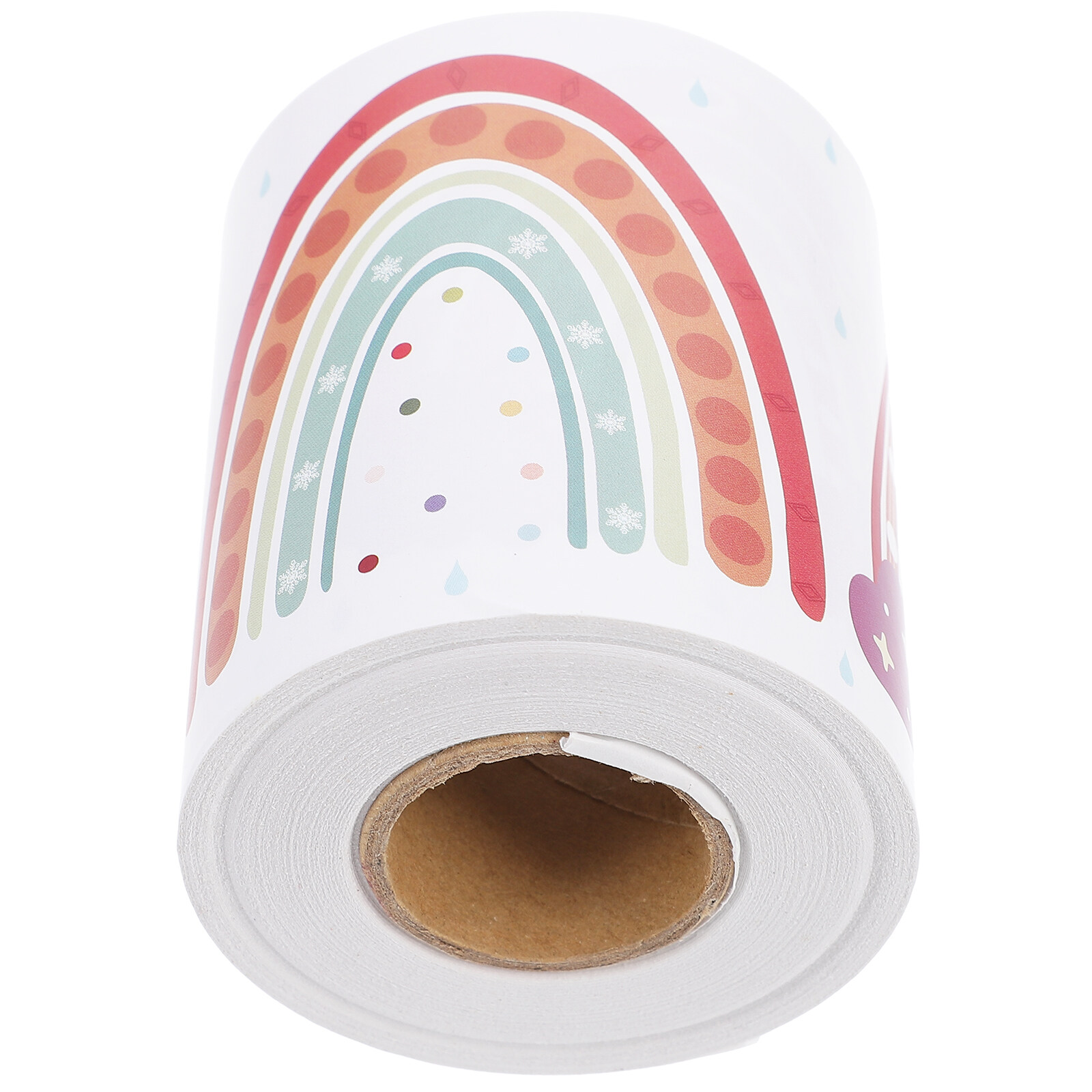 1 Roll Rainbow Bulletin Board Border Sticker Classroom Blackboard