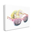 thumbnail image 3 of Stupell Industries Paris Chick Glam Pink Sunglasses Fashion Animal Painting Gallery Wrapped Canvas Print Wall Art, Design by Jennifer Redstreake, 3 of 5