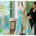 thumbnail image 5 of Soimoi Cotton Voile Fabric Ombre Tie-Dye Print Sewing Fabric Yard 42 Inch Wide, 5 of 7