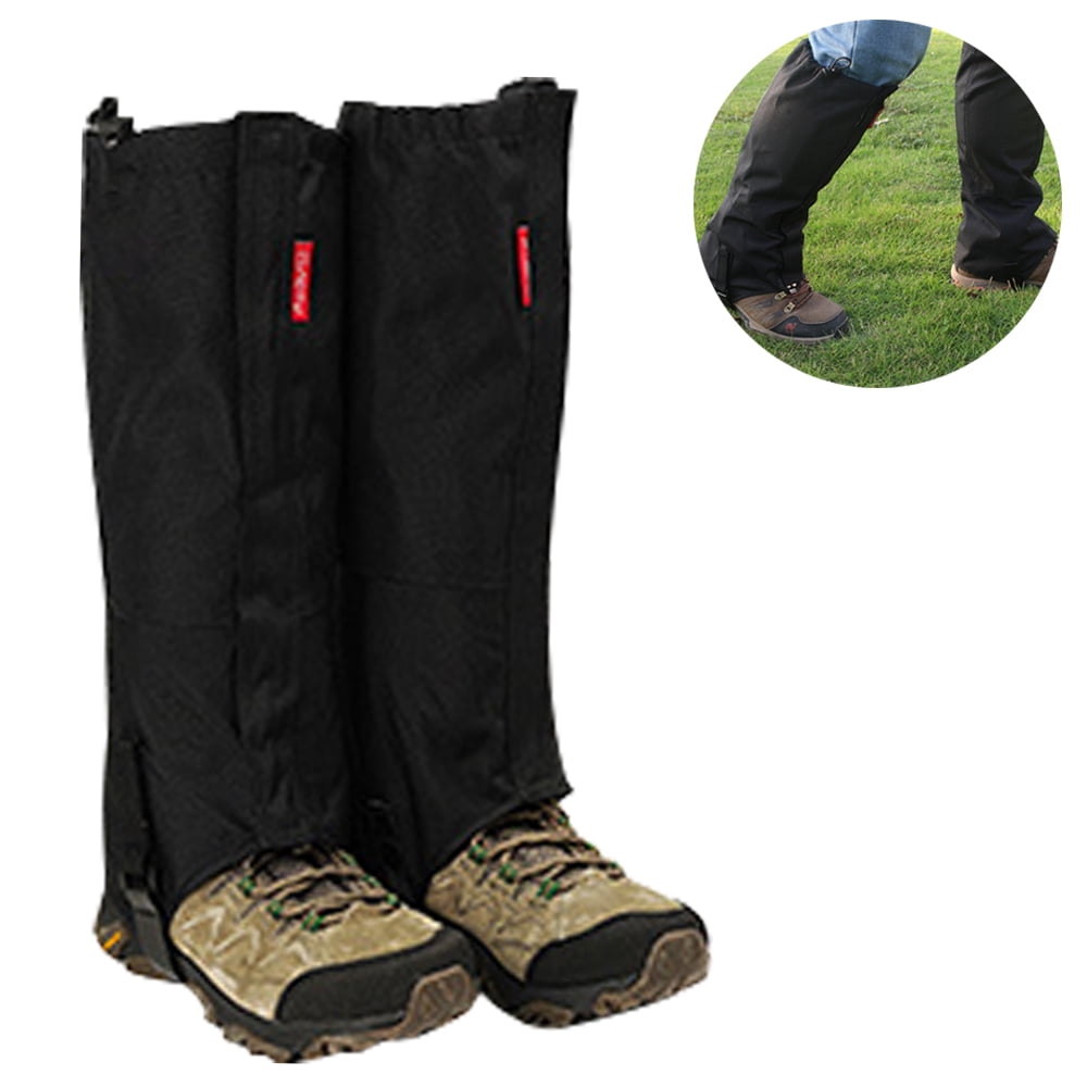 Waterproof Leg Gaiters Boot Cover Long Legging Hunting Hiking Camping Climbing 