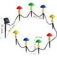 thumbnail image 3 of Lámpara solar con forma de hongo, cadena de hongos de plástico, lámpara LED para modelar hongos, lámpara decorativa para jardín al aire libre, 3 of 5
