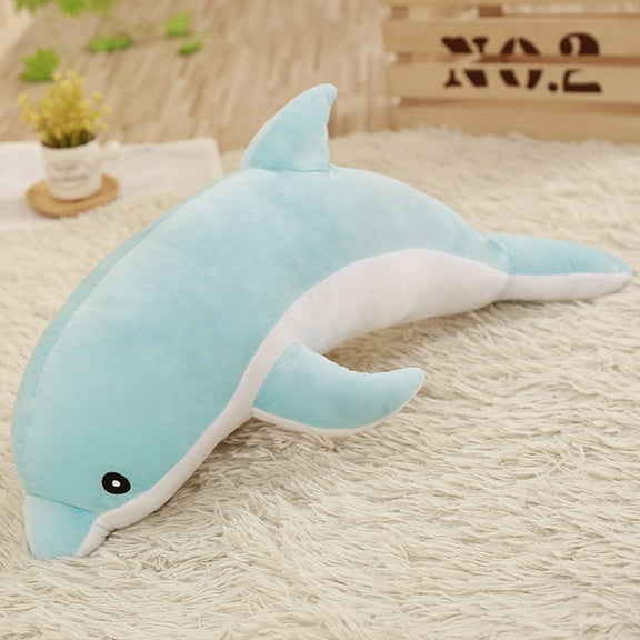 30cm Plush Dolphin Dolls toy for Girls 3-6 Year Old Stuffed Animal Pillow Doll for Kids Toy Birthday Christmas Gift