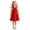 22Red48, variant on WERYOUNG Toddler Girls Dresses Sleeveless Crewneck Solid Color Floral Dress Dance Party Dresses Trendy 9-12 Months