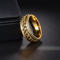 thumbnail image 4 of Mens Anxiety Rings Fidget Rings For Men Women Chain Spinner Rings For Kids Teen Titanium Steel Rings, 4 of 5