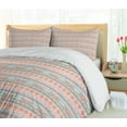 thumbnail image 5 of Ambesonne Ethnic Duvet Cover Sets, Dotwork Tribal, 2-King, Peach Multicolor, 5 of 7