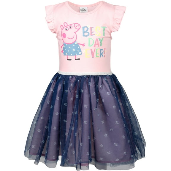 Peppa Pig Toddler Girls Dress Toddler to Little Kid
