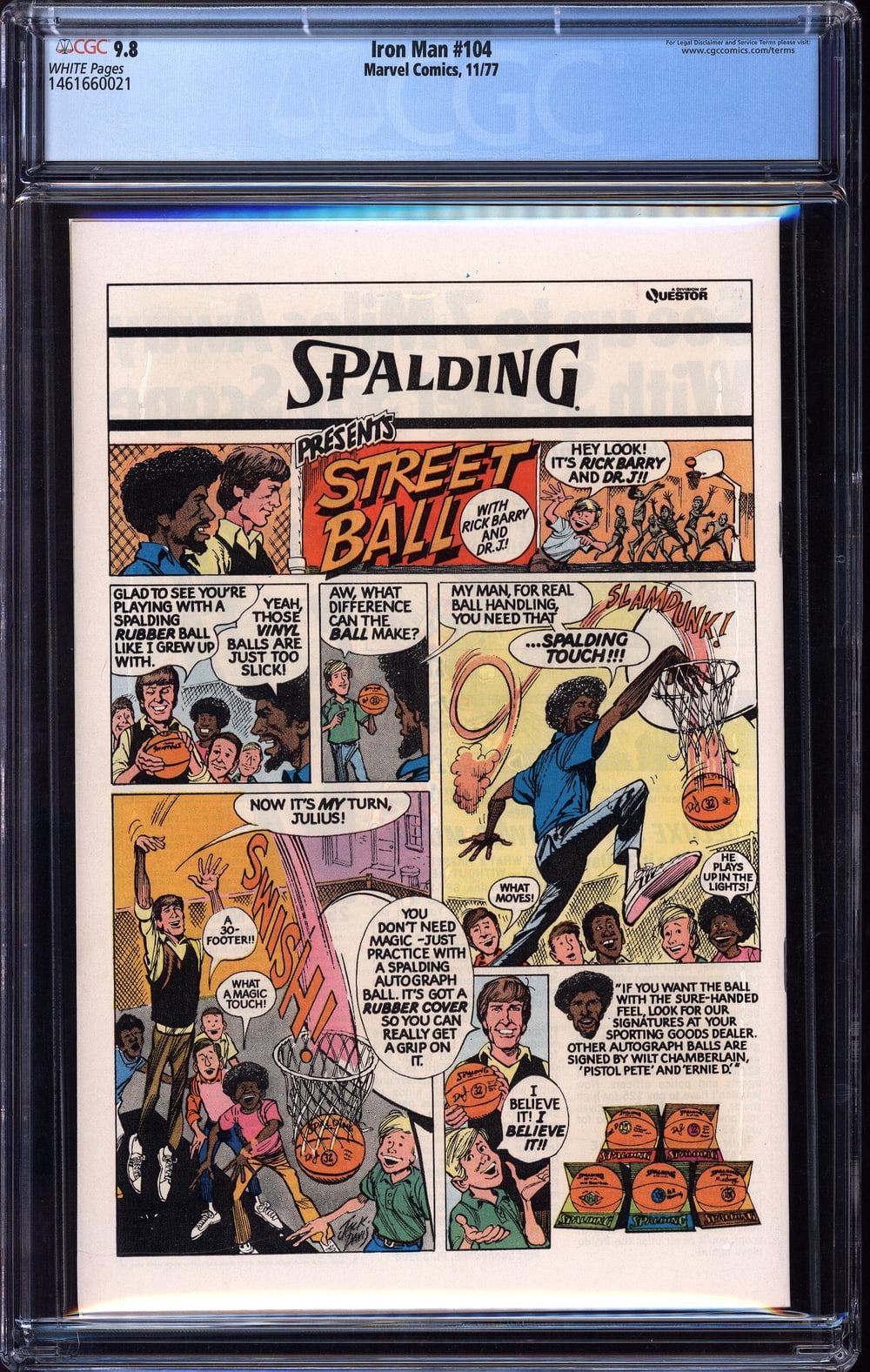 Iron Man #104 - CGC 9.8 Comic Book