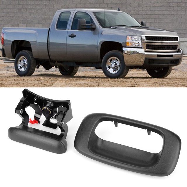 15228539 15046512 Tailgate Handle Rear Tailgate Handle Rear Tailgate Handle With Bezel Trim Kit Set Fit For Silverado 15997911