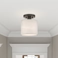 thumbnail image 6 of Livex Lighting - Blossom - 1 Light Petite Semi-Flush Mount In Transitional, 6 of 10