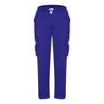 thumbnail image 4 of CFLVAEK Big and Tall Mens Sweatpants with Pockets Thermal Fall Winter Workout Pants Casual Drawstring Elastic Waist Sweatpant Elastic Bottom Joggers Blue XXL, 4 of 7