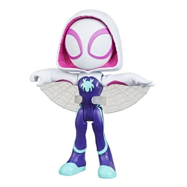 Marvel Spidey and His Amazing Friends Ghost-Spider Hero Figure, 4-Inch Scale Action Figure And 1 Accessory, For Kids