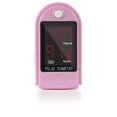 thumbnail image 2 of AccuMed CMS-50DL Pulse Oximeter Finger Pulse Blood Oxygen SpO2 Monitor w/Carrying case, Landyard Silicon Case & Battery (Pink), 2 of 5