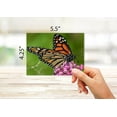thumbnail image 5 of Small World Greetings Monarch Butterfly Note Cards 12 Count-Blank Inside with White Envelopes-A2 Size 5.5" x 4.25"-Summer Greeting Cards-Nature Stationery-Birthday, Thank You, and Much More, 5 of 8
