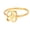 Adjustable Gold B, variant on Inital Rings for Women A-Z Letter T Open Adjustable Alphabet Name Silver Gold Plated Stainless Steel Dainty Personalized Statement Simple Jewelry Gold Letter T