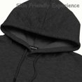 thumbnail image 5 of Thrilos Mens Hoodies Long Sleeve Plaid Sweatshirts Pullover Drawstring Hooded Sweatshirts with Kangaroo Pocket, 5 of 7