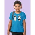 thumbnail image 2 of Two Racoons In A Uniform T-Shirt Juniors -Image by Shutterstock,  Large, 2 of 4