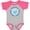 Baseball Heather and Hot Pink, variant on Inktastic Reading Future Reader Books Boys or Girls Baby Bodysuit