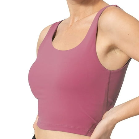 

Ruhiku GW Women Strappy Sports Bra Yoga Bra Solid Workout Fitness