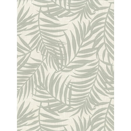 Warner Lanai Beige Fronds Wallpaper