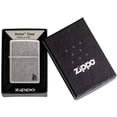thumbnail image 7 of Zippo 46399 Armor Antique Silver Flame Design Pocket Lighter, 7 of 7