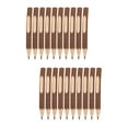 thumbnail image 6 of Hemoton 20-Pack Wooden Ballpoint Pens Set, Portable Stylish Writing Pens, Pens for and Everyday Use, 6 of 8