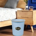 thumbnail image 5 of Qholemyo Pressure Trash Can Household Kitchen Large Plastic Basket Bedroom Bathroom Classification Small Trash Bucket Indoor Kitchen Waste Bin, 5 of 6