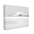 thumbnail image 4 of Stupell Industries Waves Crashing onto Beach Black and White,36 x 48,Designed by Maggie Olsen, 4 of 5