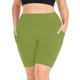 thumbnail image 1 of Liquidación Leggings de mujer Tallas grandes Elásticos Yoga Fitness Running Gimnasio Pantalones cortos Pantalones activos, 1 of 5