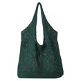 thumbnail image 1 of Bolso Tejido para Mujer Playa Informal Bolsos Hombro Mujeres Gran Capacidad Malla Retro Hueco Viajes Compras Bolsas Verano, 1 of 9