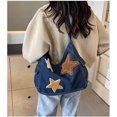thumbnail image 5 of Cute Messenger Bag, Y2k Star Shoulder Bag,Retro Denim Crossbody Denim Tote Purse For Women, 5 of 8
