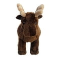 thumbnail image 3 of Aurora - Medium Brown Eco Nation - 9" Moose - Responsibly Made Stuffed Animal, 3 of 6