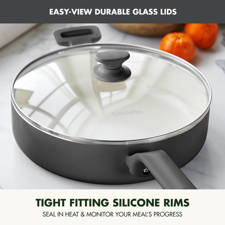 GreenPan Essence 5-Quart Ceramic Nonstick Saute Pan photo 5